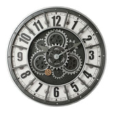 Round Gear Wall Clock